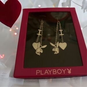Playboy Drop Earrings